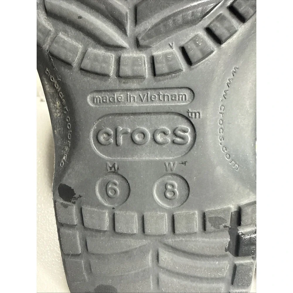 Disney World Disney Parks Crocs 50TH Anniversary Mens 6 Womens‎ 8